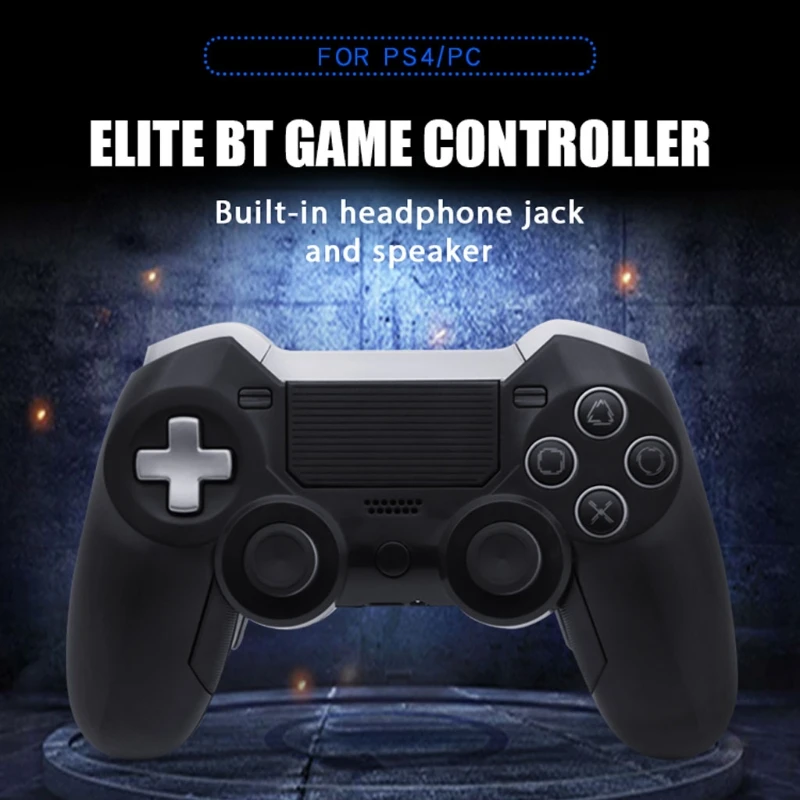 

Bluetooth Wireless For PS4 Gamepad Dual Vibration Elite Game Console Controller Joystick for PC Video Gaming Console