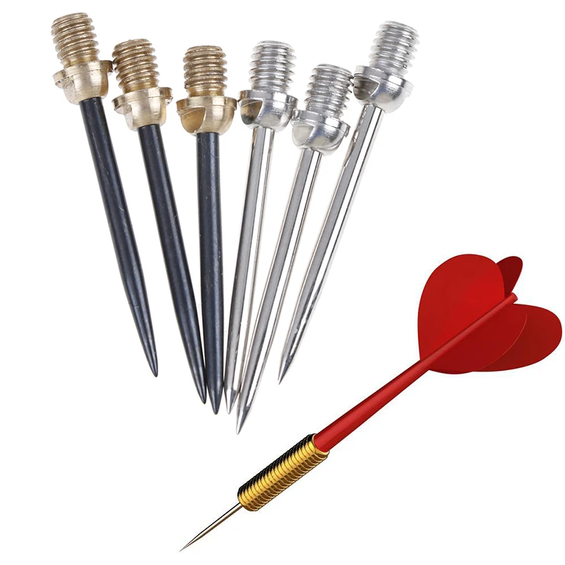 

6Pcs/set Professional Replaceable Dart Steel Tip 2BA Thread Darts Needle Accessories