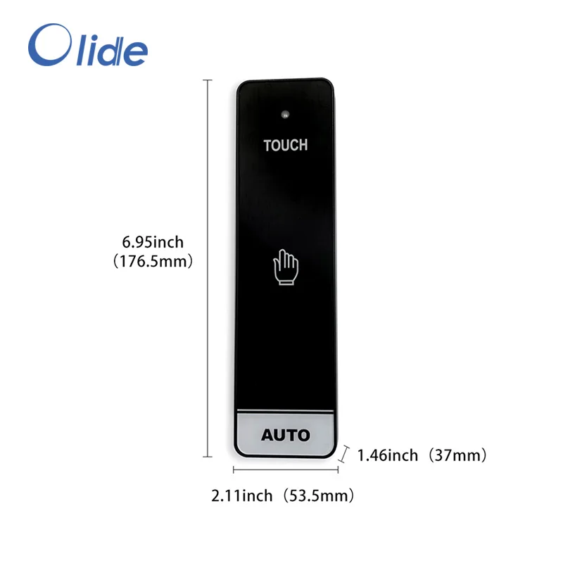 Olide DSW120 Automatic Swinging Open and Close Door with Wireless Long Push Panel Fingerprint Lock | Обустройство дома