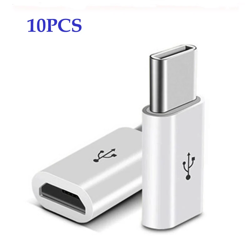 10 шт. переходник с Micro USB на Type C для зарядного кабеля Huawei P9 P10 P20 LG G5 G6 Samsung S8 S9 Plus |