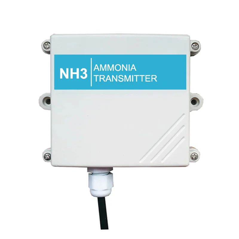 

RS485 Wall Mount Industrial Ammonia NH3 Gas Sensor Transmitter