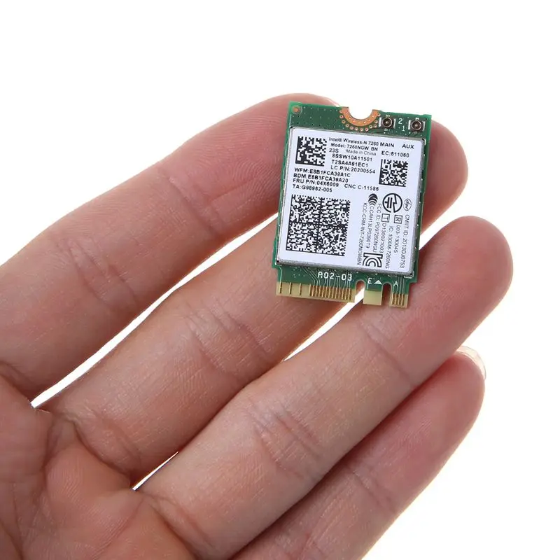 Беспроводной сетевой адаптер для Lenovo Thinkpad T440 W540 L440 T450P Intel 7260NGW BN беспроводная