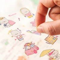 1 sheet yoyo daily series pet stickers hand account diy decoration stickers creative cute sealing stickers