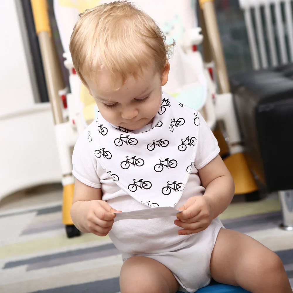 Бандана Нагрудник детские нагрудники водонепроницаемый детский силиконовый для