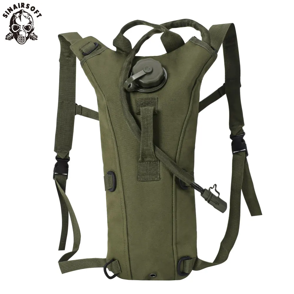 SINAIRSOFT 3L Тактический гидратационный Рюкзак Molle военный походный нейлоновый верблюжий водный мочевой пузырь сумка LY0030