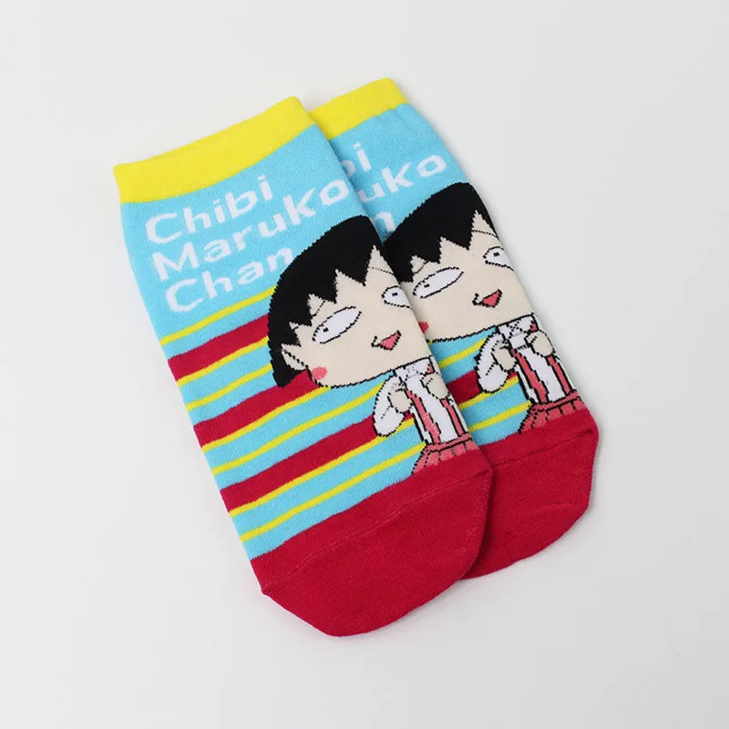 

Anime Ankle Socks Man Woman Fshion Lovely Funny Cozy Cartoon Movies Movement Socks Cotoon Non-Slip Novelty Cool Skateboard Sock