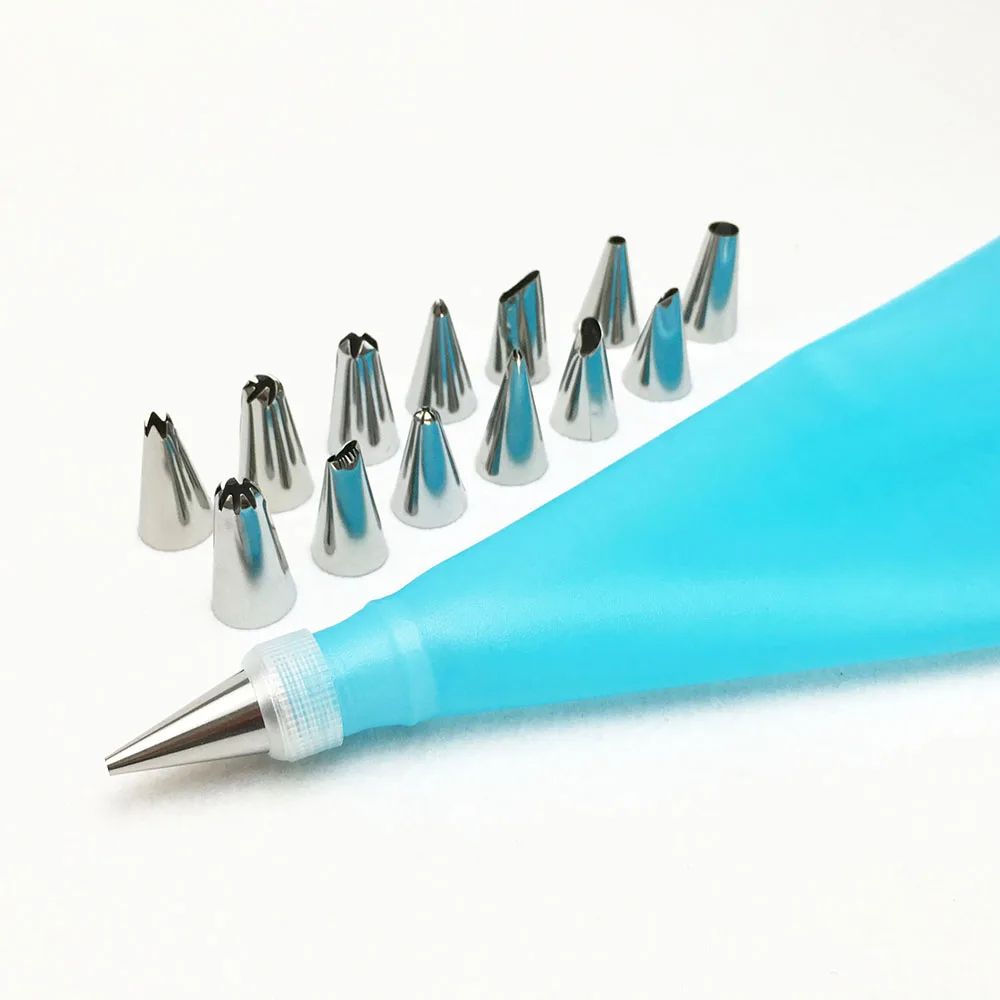 16 шт./компл. силиконовые Кухня аксессуары для глазировки c пачки розовый