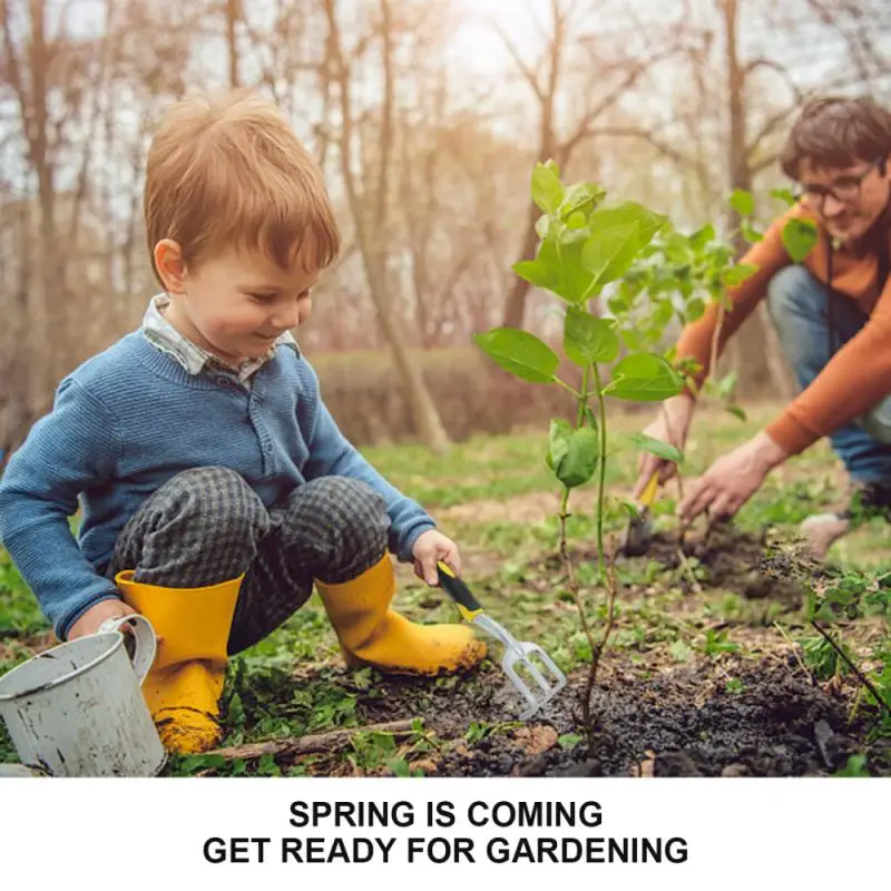 

6pcs Aluminum Manual Garden Tools Set Soft Rubber Non-slip Handle Pruning Shears Trowels Transplant Cultivator Garden Hand Tools