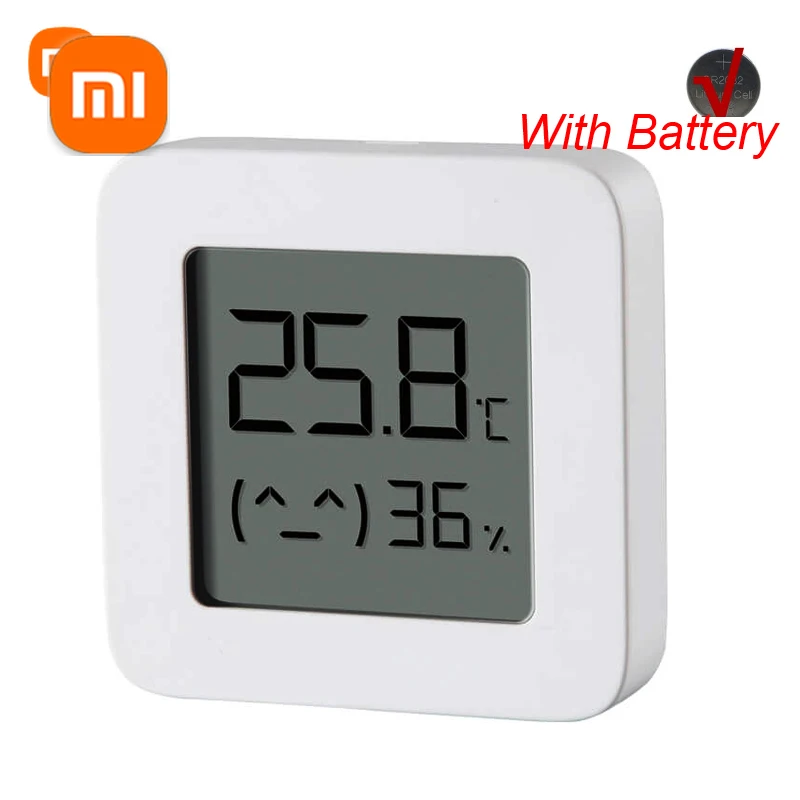 Bluetooth-термометр XIAOMI Mijia 2 беспроводной умный электрический гигрометр работает с