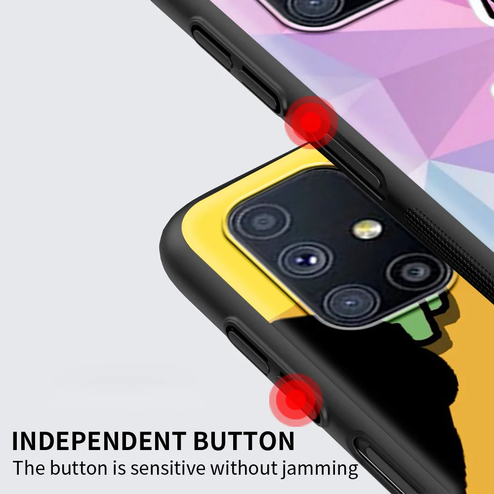 

Imposter Among US Shockproof Coque for Samsung Galaxy M01 M11 M21 M31 M31S M51 A7 A9 2018 Silicone Phone Fall Case Shell