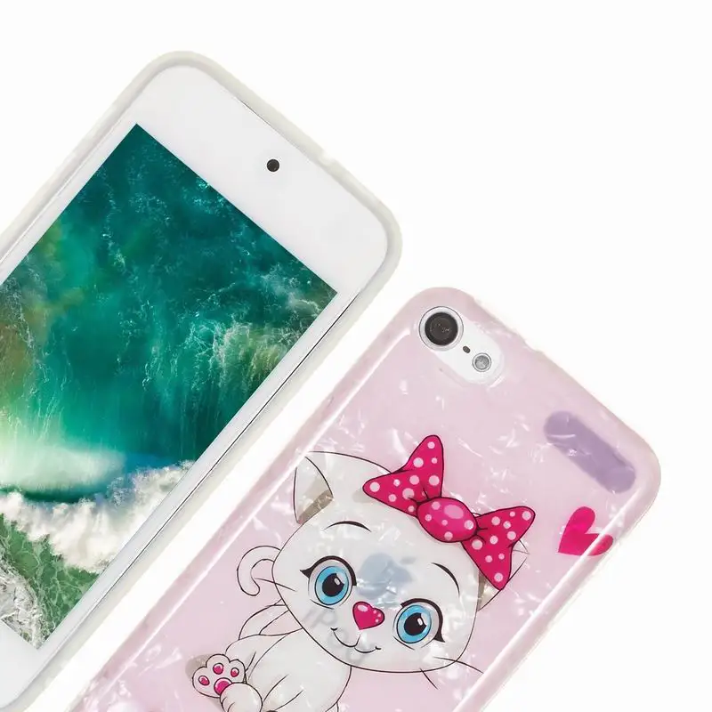 Модный чехол для ipod touch 5 6 5th 6th gen с изображением милого кота лягушки мягкий