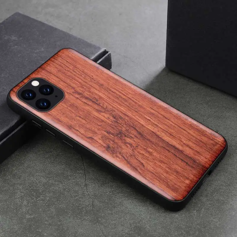 Чехол для телефона iPhone 11 iPhone11 Pro, чехол из ТПУ Boogic Wood для iPhone X XR XS Max 8 7 6 6s plus, аксессуары для телефонов - Цвет: color 4
