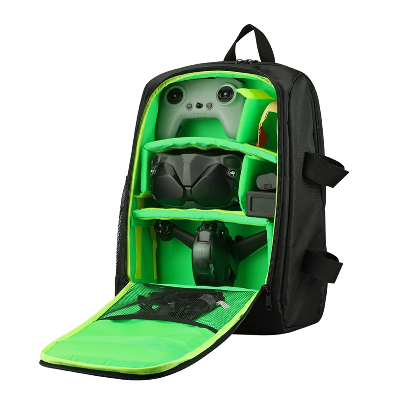 

Backpack Shoulder Bag Portable Travel Storage Bag Carrying Case for DJI FPV Combo Drone Accessories
