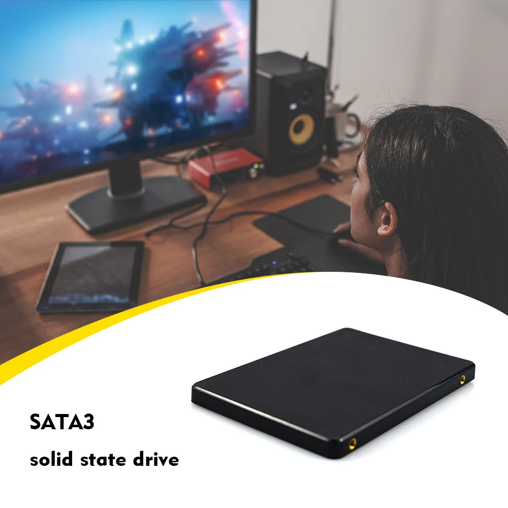 

SATA3 SSD 64/128/256/512 GB 1/2 TB Desktop Laptop All in One Computers Plastic Solid State Drive for Windows XP/7/8.1