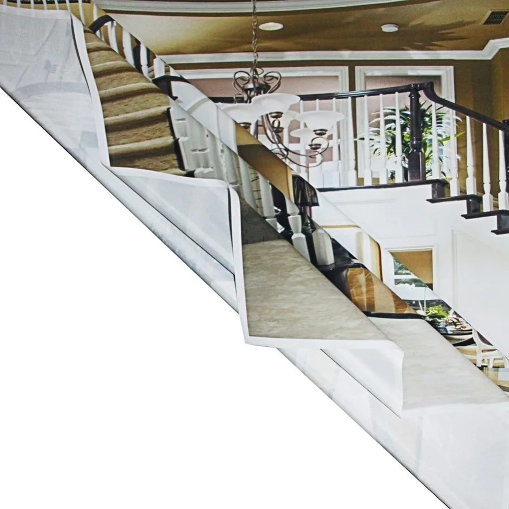 DePhoto Indoor Villa Double Stairs художественный портрет вечерние бесшовный Виниловый фон для