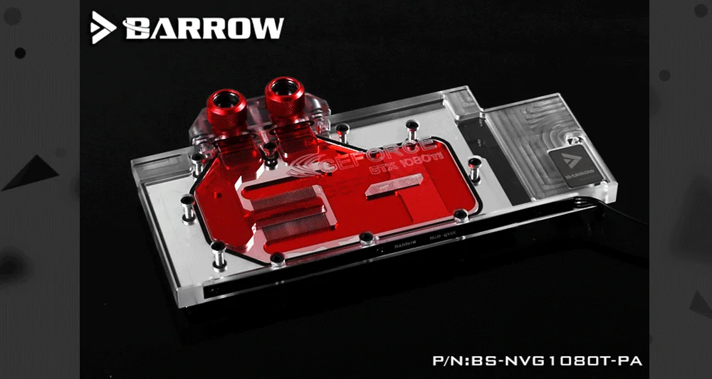 Курган BS-NVG1080T-PA LRC RGB v1/v2 полное покрытие видеокарта блок водяного охлаждения для основателя ver.1080Ti/Titan/1070Ti/1060
