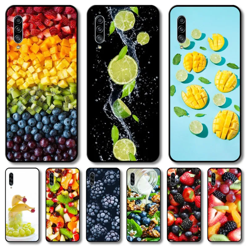 

tempting fruit Phone Case Hull For Samsung Galaxy M 10 20 21 31 30 60S 31S Black Shell Art Cell Cover TPU