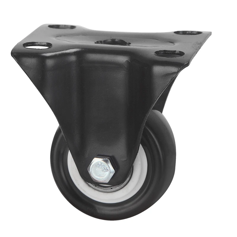 Жесткий тип черный цвет ПВХ колесный светильник для мебели|Ролики| |