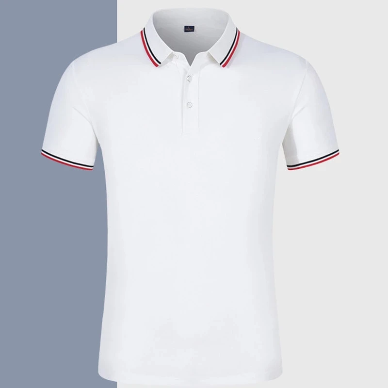 

2021 new polo shirt men's cotton casual polo men's slim fitting embroidery short sleeve men's summer polo