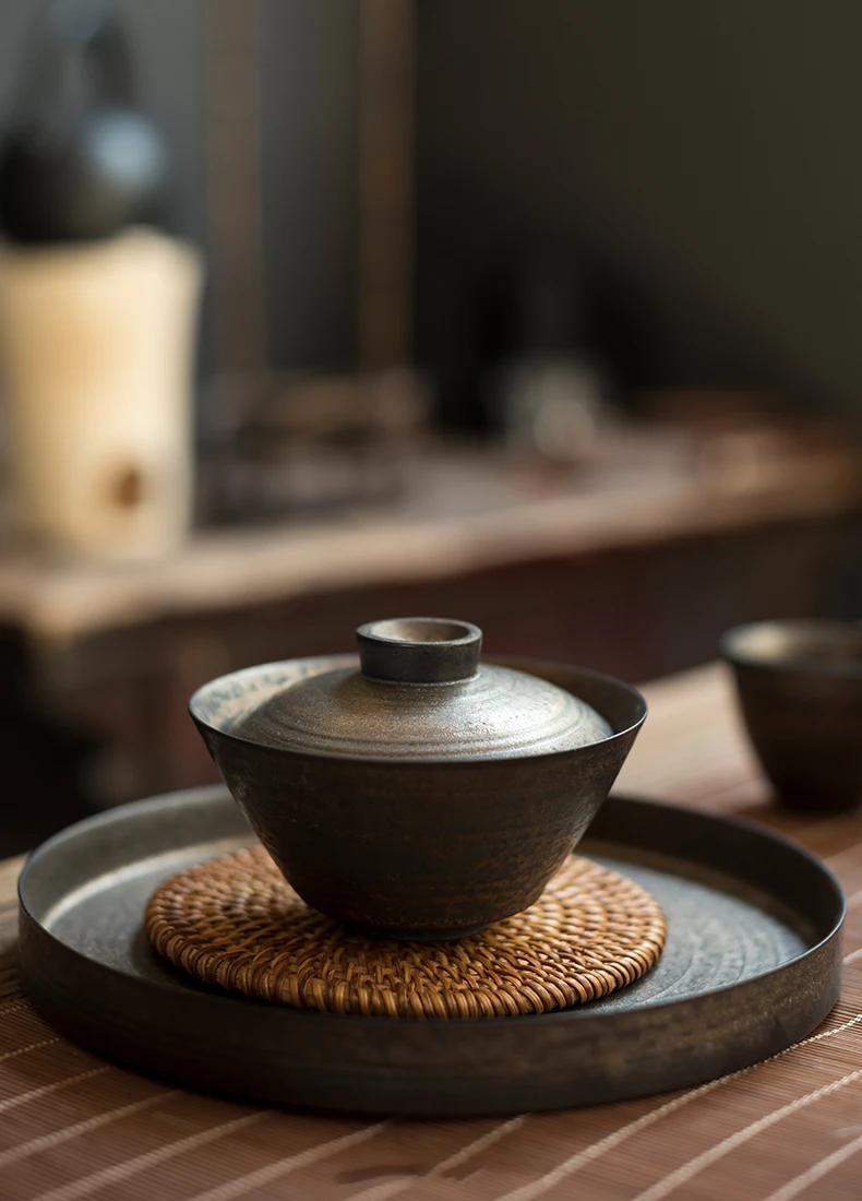 TANGPIN керамический чайник Gaiwan, чайная чашка ручной работы chawan китайский чайный набор кунг-фу посуда для напитков
