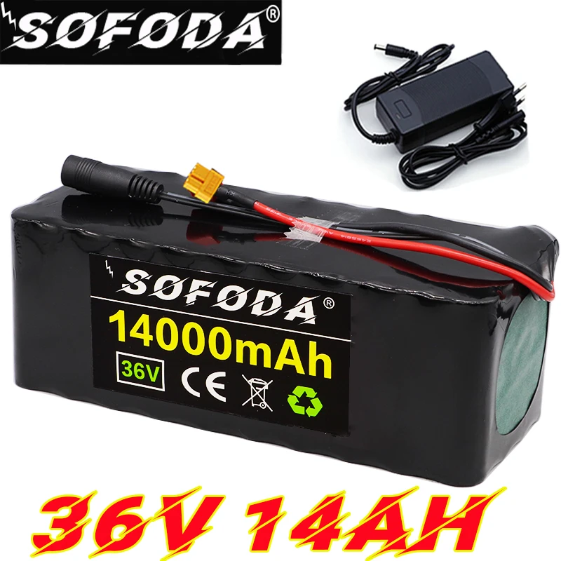 36V 10S4P14Ah Аккумулятор 1000W батарея высокой мощности 42V 14000mAh Ebike Электрический