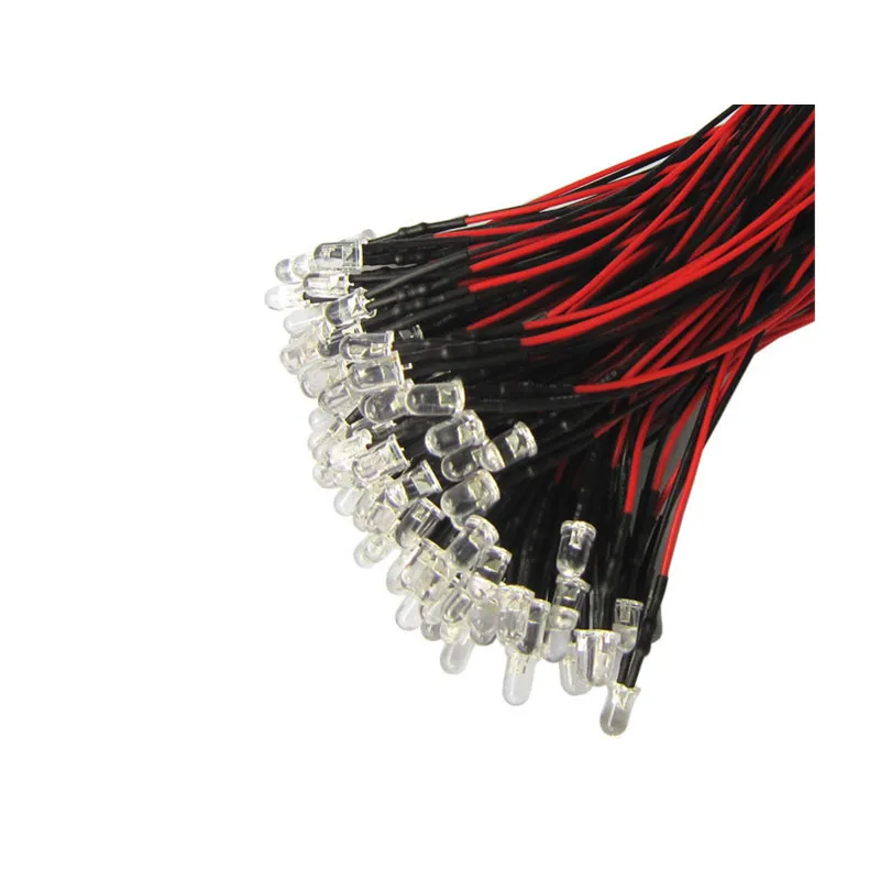 100 шт красный/зеленый/синий/белый/теплый белый/orange/цветная (RGB) предварительно