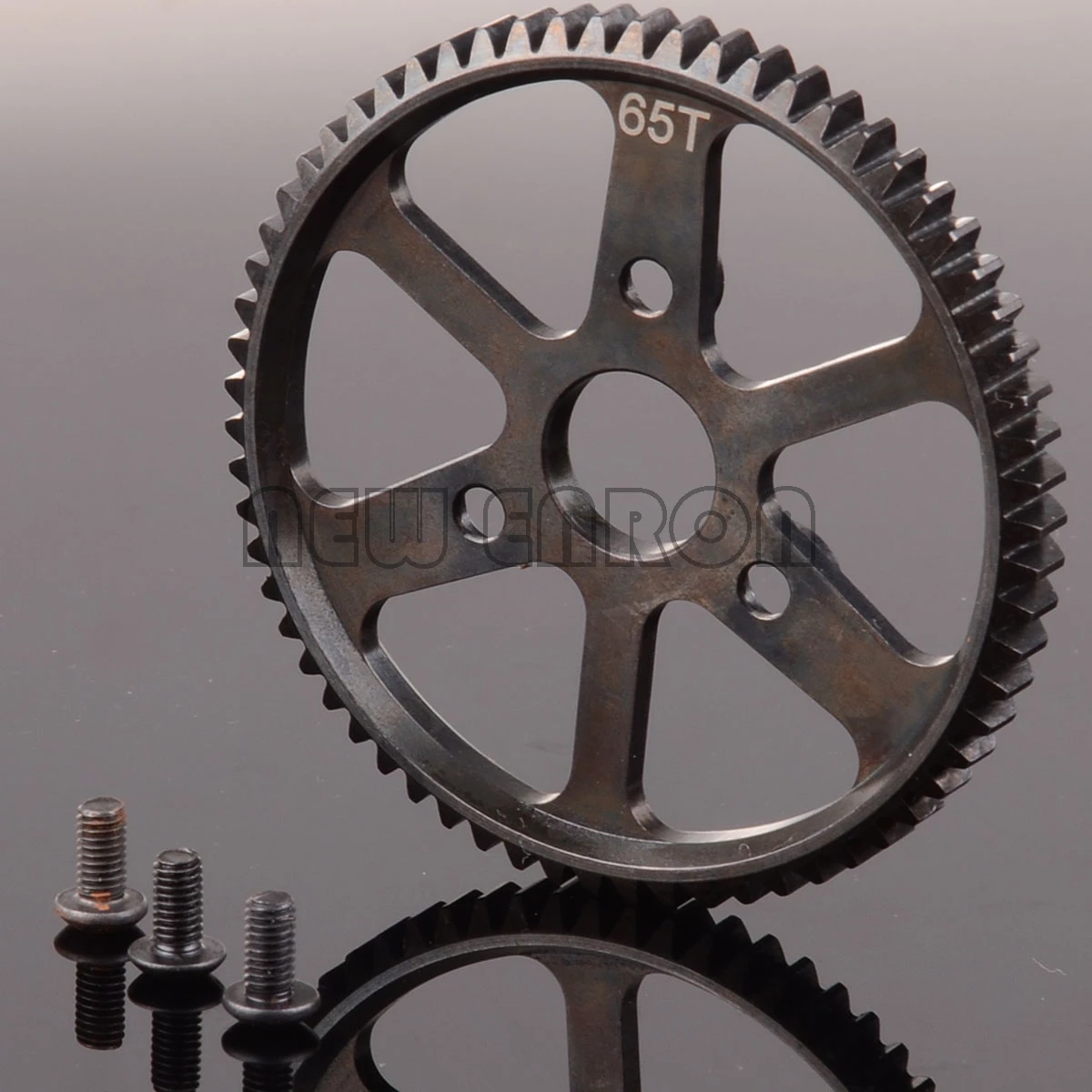 NEW ENRON RC Steel 65T Spur Main Gear 65-tooth 0.8 Mod #3960 1:10 For Traxxas 1/10 SUMMIT 56076-4 E-REVO 5603 5605 5608 5607 | Игрушки и