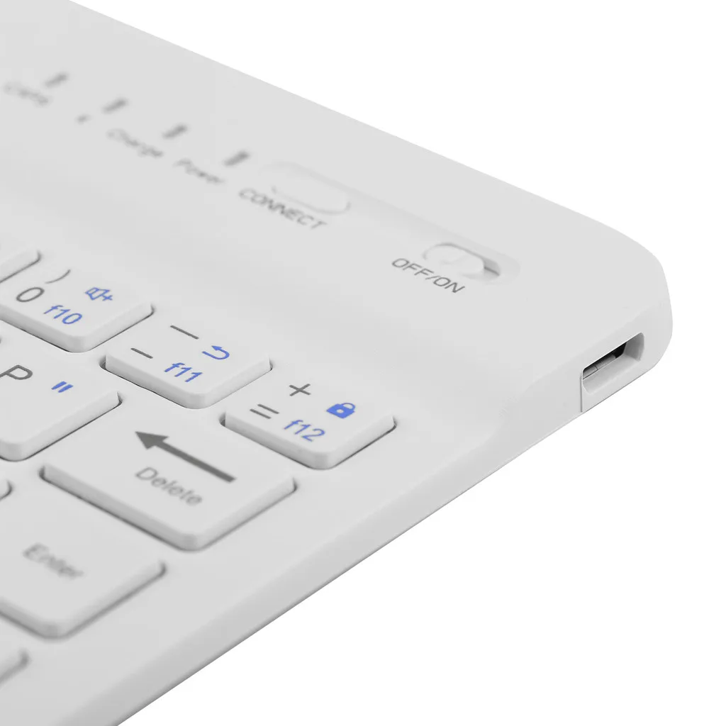 Беспроводная ультратонкая клавиатура для iPad 7-дюймовая Bluetooth с 59 клавишами