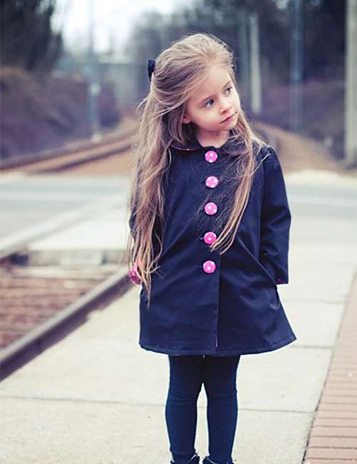 Осенние детские куртки в европейском стиле; модное manteau enfant fille; милое пальто и куртки в горошек для девочек; Casaco Menina; сезон весна