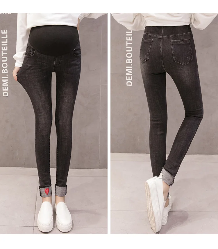 

Maternity Jeans Fashion Denim Pregnant Women Pants Pregnancy Clothes Spring Autumn Maternity Skinny Trousers