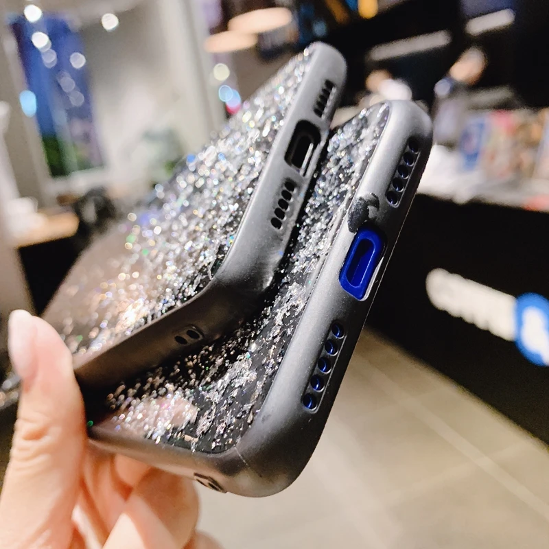 Чехол из мягкого силикона и ТПУ Для Xiaomi Mi 9T 9 8 SE 6X A1 A2 Lite Redmi 6 Note 7 K20 Pro блестящий