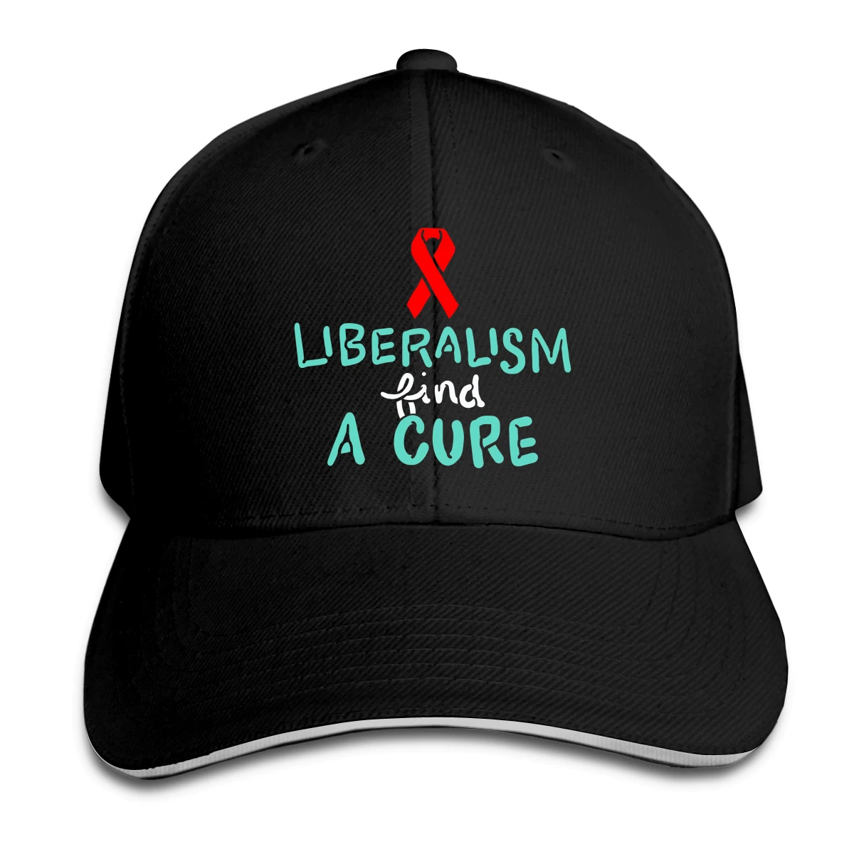 

Liberalism Find A Cure Hat Baseball Cap for Men Women Fashion Adjustable Sun Hat