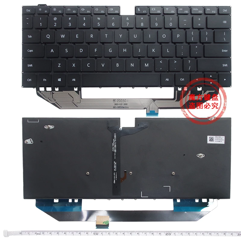 

Новая клавиатура с подсветкой для Huawei MACH-W19, MACHR-W19, W29, W29B, W29C, W19B, W19C, MateBook X pro NSK-370BQ, 9z. Ng2bq.001