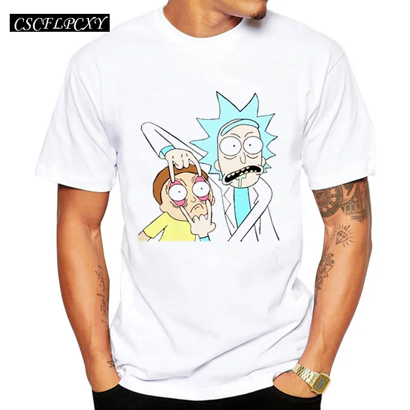 2019 Мужская футболка модная с коротким рукавом лето Туманность Печать