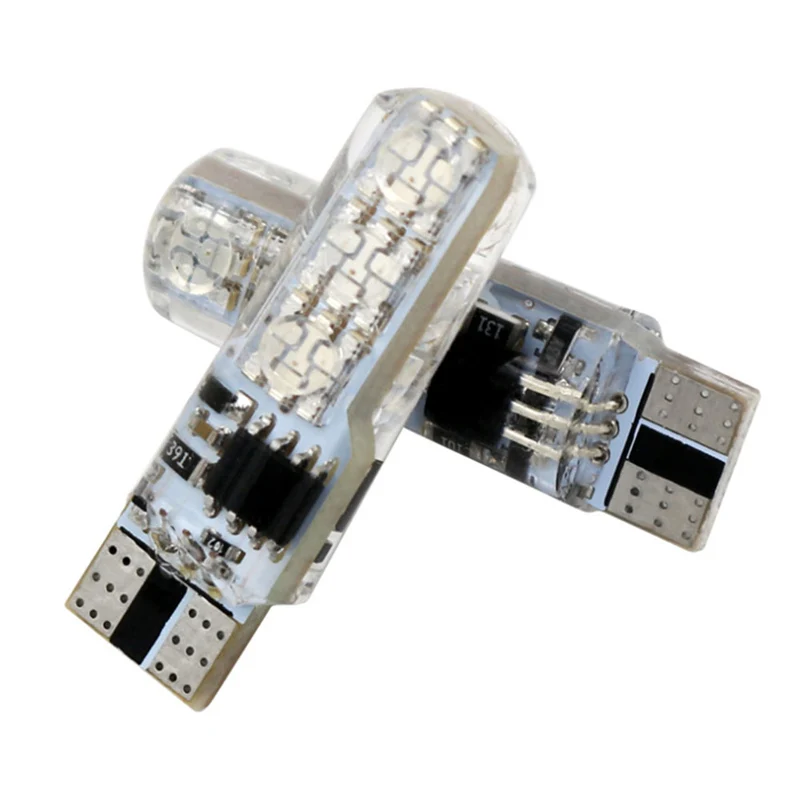 2 шт./1 комплект автомобисветодиодный светодиодные RGB светильник пы 12 В с пультом