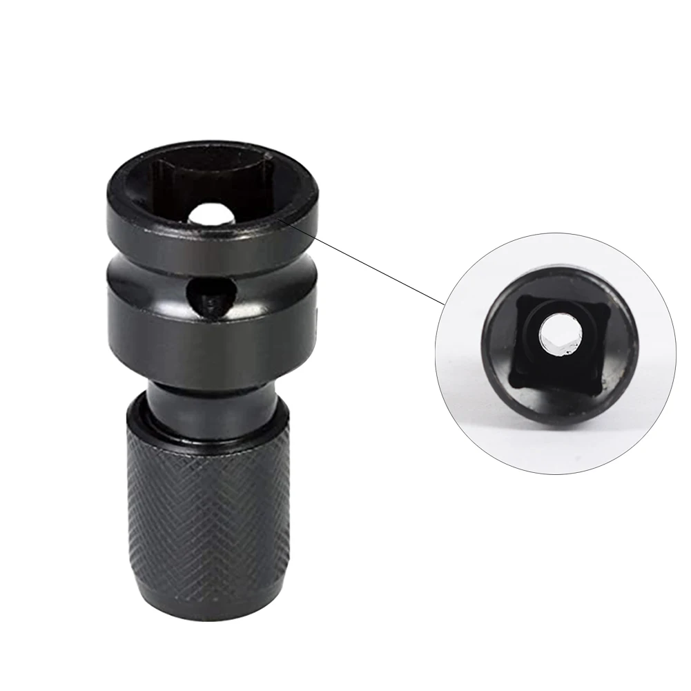 

1PCS Impact Socket 1/2 Square Drive to1/4 Universal Socket Metric Drive Deep Socket Set Wrench for Air Pneumatic Repair Tools