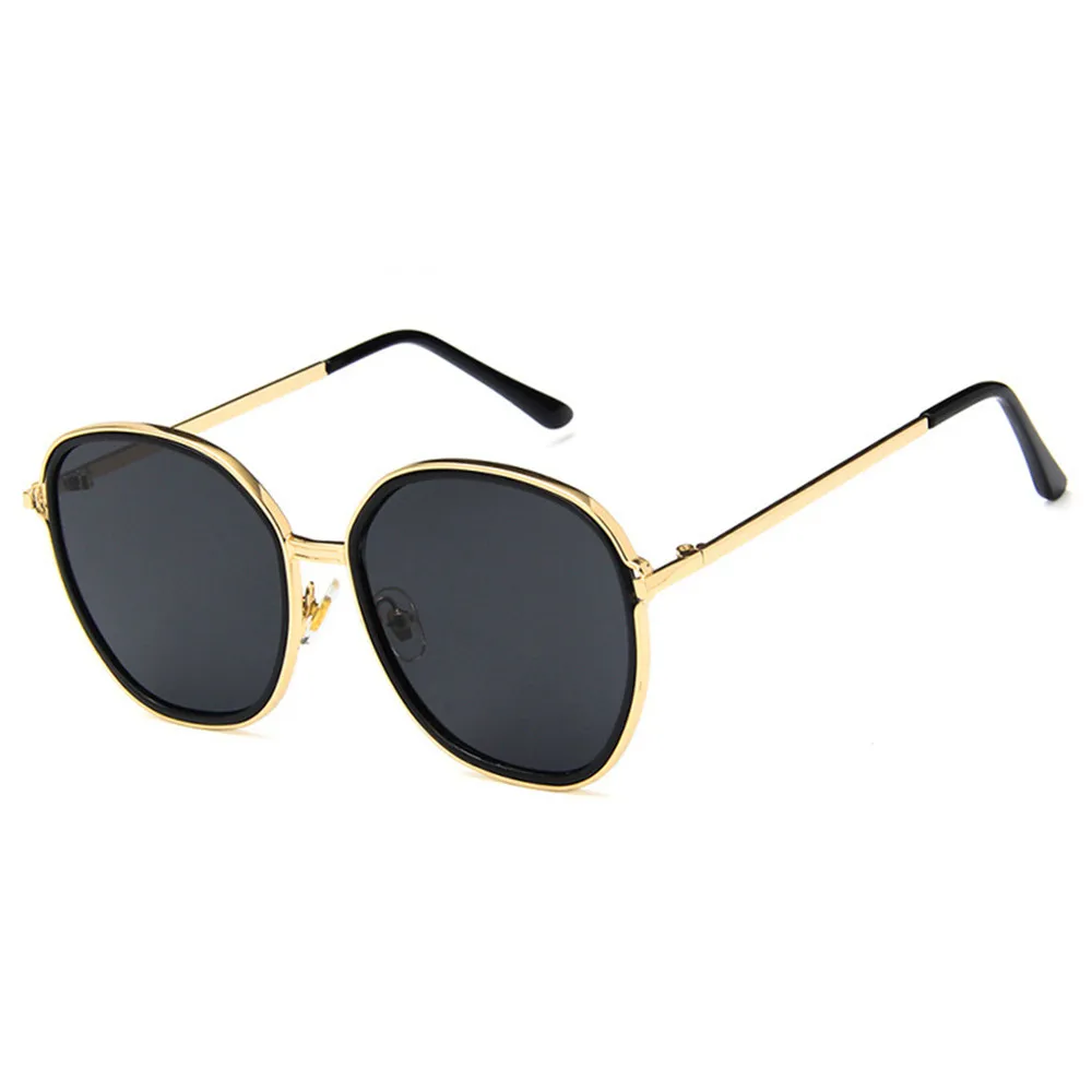 

Модные женские цветные модные солнцезащитные очки в круглой оправе