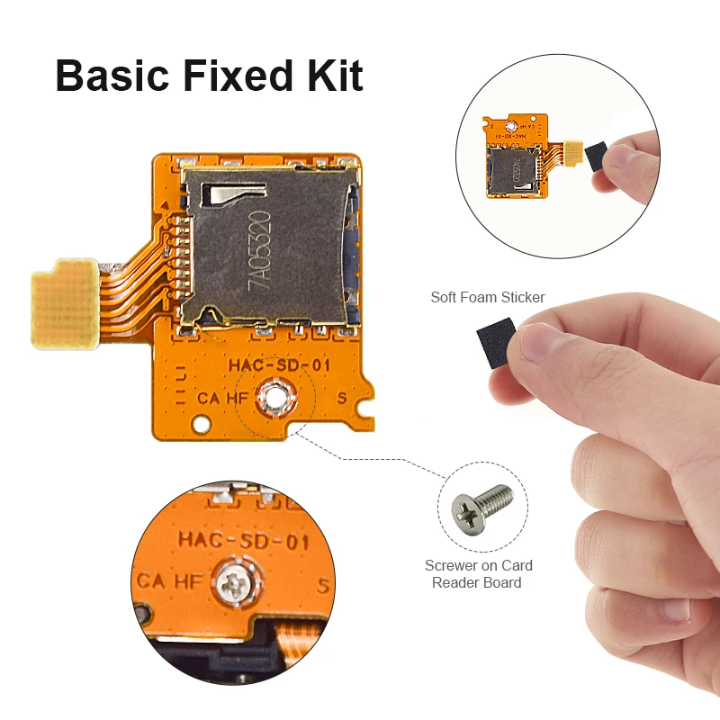 Карта памяти Micro SD TF Data Frog для Nintendo Switch гнездо карты Замена платы Switch|Запасные