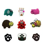 Симпатичная мультяшная Теннисная ракетка, Виброгаситель, силиконовая Теннисная ракетка, амортизатор, для теннисной ракетки, 50 шт.