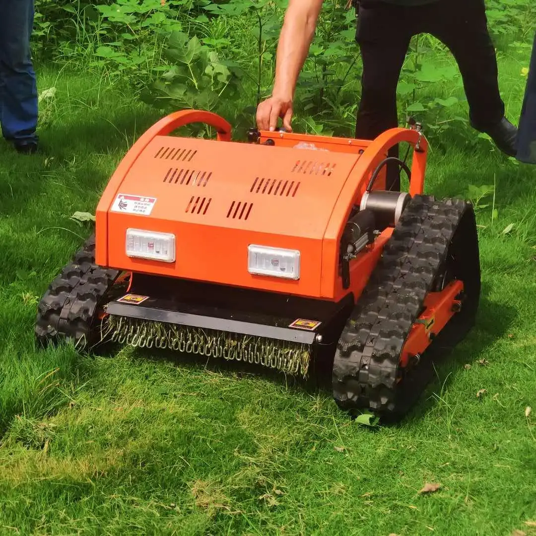 Yamaha Engine 200m Remote Control RC Lawn Mower Robot Gasoline Grass Cutting Machine for Sale Agricultural Mowing Hot | Инструменты