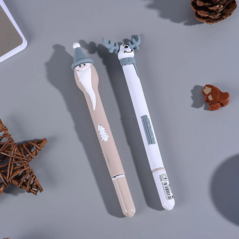 Гелевые чернильные роликовые шариковые милые ручки Рождество старый человек для