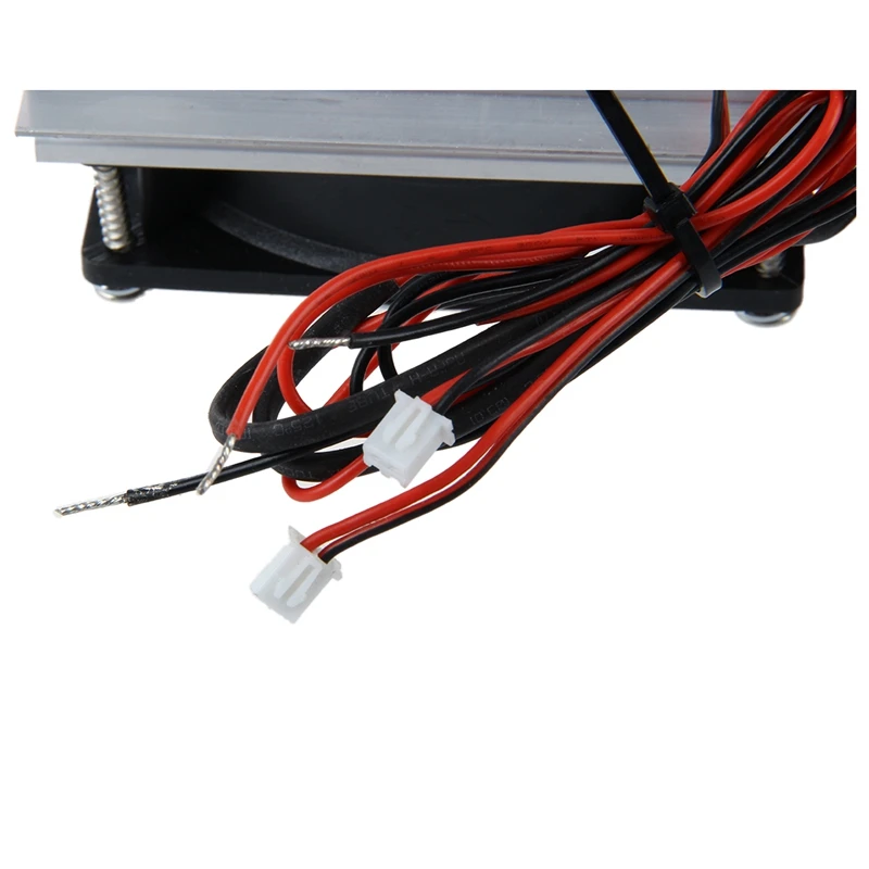 

Thermoelectric Peltier Refrigeration Cooling System Kit Cooler Double Fan DIY