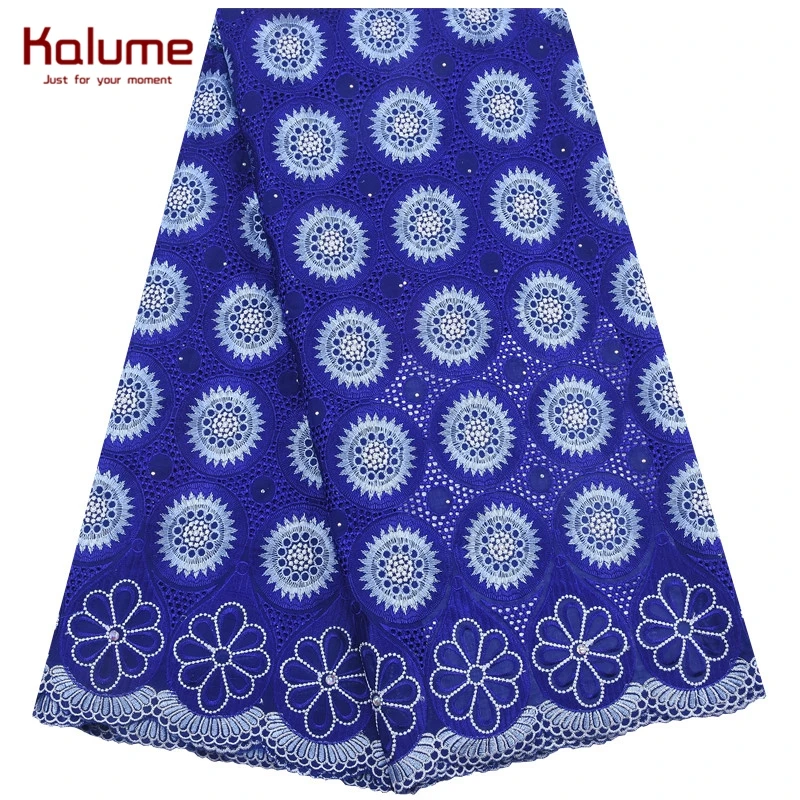 Королевская африканская швейцарская хлопковая кружевная фабрика