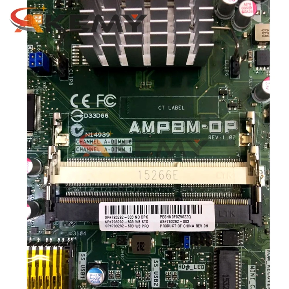 Kaufen MB Für HP AMPBM-DP OP Laptop Motherboard 793292-004 793295-004 793296-004 Mit AMD CPU MB 100% Geprüft Schnelles Schiff