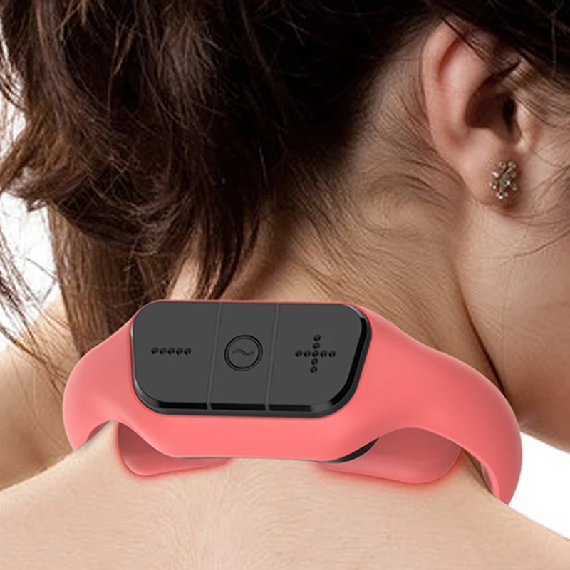 

Intelligent Electric Neck and Shoulder Massager Pulse Pain Relief Relaxation Vertebrae Physiotherapy