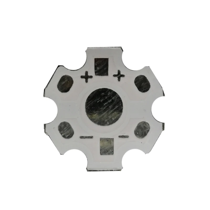 

20mm Hexagonal Aluminum Substrate 1W 3W 5W High Power Led Lamp Board PCB
