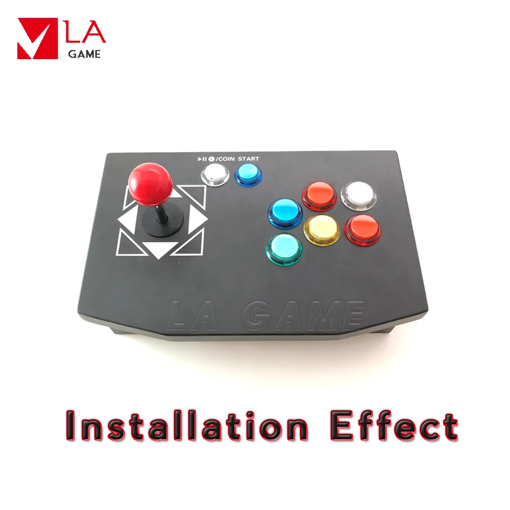 Комплект сделай сам 2 игрока usb кодировщик с нулевой задержкой для ПК джойстик