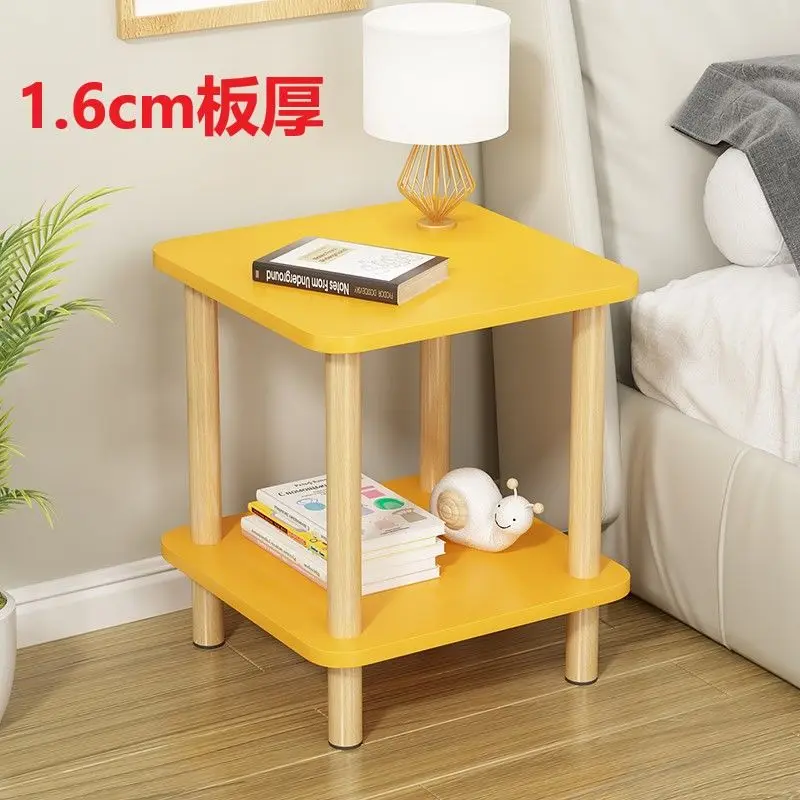 

Double sofa side table simple modern small coffee table small living room table creative bedroom mini small square table