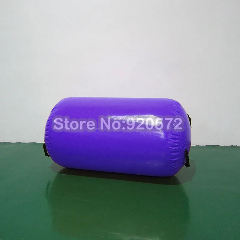 purple 100x60 см ручной работы Розовые надувные бочки надувной валик для упражнений для дома издание - Цвет: purple