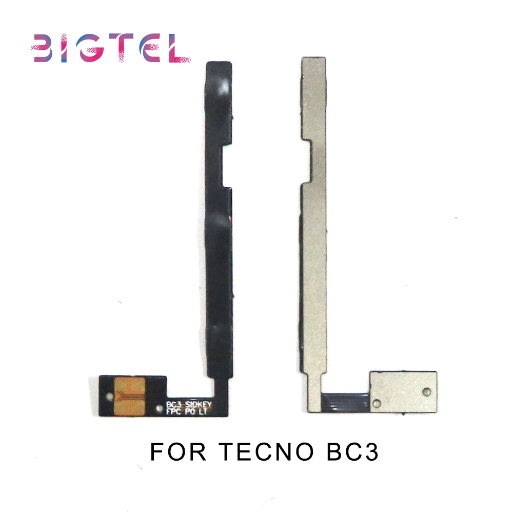 

5 Pcs/Lot Original For Tecno CX B1 BC3 Side Power ON OFF Volume Key Button Switch Flex Cable Ribbon Repair Parts